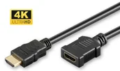 Kable - Kabel MicroConnect HDMI HDMI 0.5m HDM19190.5FV1.4 - miniaturka - grafika 1