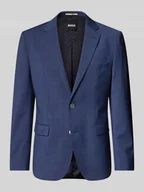 Marynarki męskie - Marynarka na dwa guziki o kroju slim fit z kieszeniami z patką model ‘Jasper’ - miniaturka - grafika 1