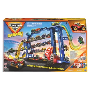 Monster Jam Garaż - model lub pojazd - Tory, garaże, parkingi - miniaturka - grafika 1