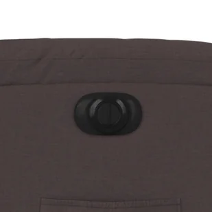 Elektryczny fotel rozkładany, ciemnobrązowy, obity tkaniną - Fotele - miniaturka - grafika 12