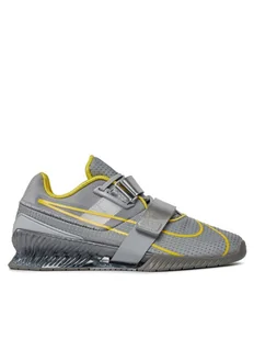 Nike Buty Romaleos 4 CD3463 002 Srebrny - Buty sportowe męskie - miniaturka - grafika 1