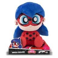 Maskotki i pluszaki - Miraculum Biedronka i Czarny Kot Oryginalna Maskotka Biedronka 24 cm w Kartoniku - miniaturka - grafika 1