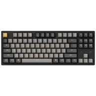 Klawiatury - Keychron C1 Pro 80% TKL Brown Switch Black / Grey - miniaturka - grafika 1