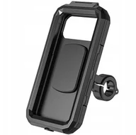 Etui i futerały do telefonów - Uchwyt motocyklowy rower-owy wodoodporny Etui na telefon smartfon motor - miniaturka - grafika 1