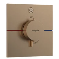 Baterie podtynkowe - HANSGROHE 15571140 ShowerSelect Comfort E Bateria termostatyczna, podtynkowa do 1 odbiornika Brąz Szczotkowany - miniaturka - grafika 1