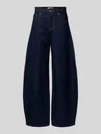 Spodnie damskie - Jeansy z szeroką nogawką z czystej bawełny model ‘TAYLOR’ - miniaturka - grafika 1