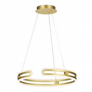 Italux Kiara LED lampa wisząca 1-punktowa MD17016002-1E GOLD MD17016002-1E GOLD - Lampy sufitowe - miniaturka - grafika 1