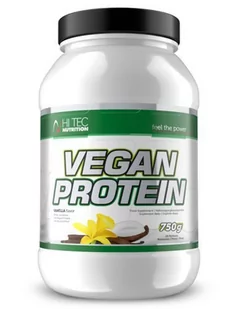 Hi-Tec Vegan Protein 750g - Odżywki białkowe - miniaturka - grafika 1