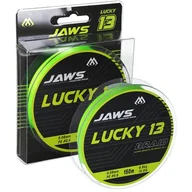 Żyłki wędkarskie - Plecionka MIKADO Jaws Lucky 13 0.16 mm / 150 m Jasnozielony - miniaturka - grafika 1