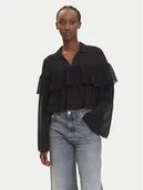 Bluzki damskie - ONLY Bluzka Suzzi 15360661 Czarny Regular Fit - miniaturka - grafika 1