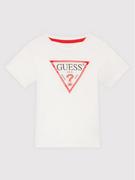 Koszulki dla chłopców - Guess T-Shirt N73I55 K8HM0 Biały Regular Fit - miniaturka - grafika 1