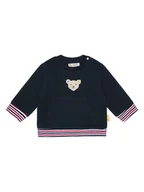 Bluzy i sweterki niemowlęce - Steiff Bluza w kolorze czarnym - miniaturka - grafika 1