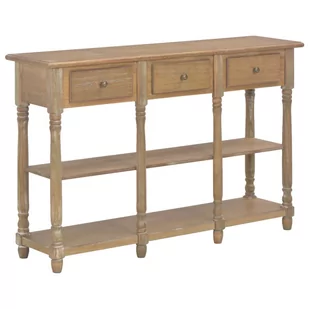 vidaXL Stolik konsolowy, 120x30x76 cm, MDF - Konsole i sekretarzyki - miniaturka - grafika 1