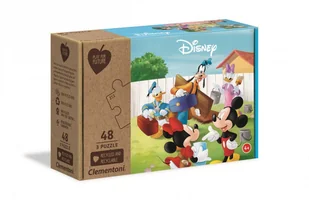 Clementoni Puzzle 3x48 Play For Future Mickey Mouse - Puzzle - miniaturka - grafika 2