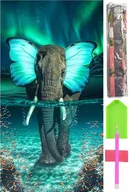 Zabawki kreatywne - HAFT DIAMENTOWY 5D Zestaw Obraz MOZAIKA 50*100cm - miniaturka - grafika 1