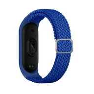 Akcesoria do smartwatchy - Beline pasek Mi Band 5/6 Textile niebieski/blue - miniaturka - grafika 1