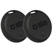 Lokalizatory GPS - Lokalizator SBS Tracker Track My Dual Czarny (2 szt.) - miniaturka - grafika 1