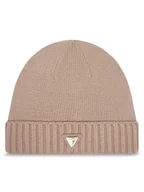 Czapki damskie - Guess Czapka V4BZ08 Z39B0 Beżowy - miniaturka - grafika 1