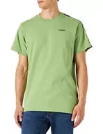Koszulki męskie - G-STAR RAW Męski t-shirt Tape Loose R T, zielony (Tendril C336-d115), S - miniaturka - grafika 1