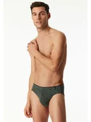 Majtki męskie - Schiesser Slipy w kolorze zielonym - miniaturka - grafika 1