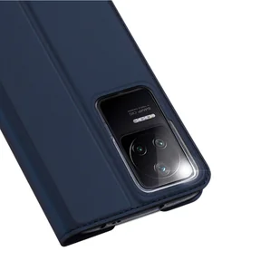 Dux Ducis Skin Pro kabura etui pokrowiec z klapką Xiaomi Poco F4 5G niebieski - Etui i futerały do telefonów - miniaturka - grafika 3
