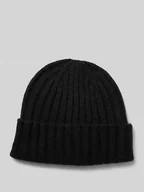Czapki damskie - Czapka beanie z szerokim brzegiem - miniaturka - grafika 1