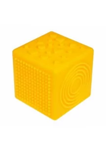 Kostka sensoryczna żółta 8,5cm - Rolnictwo i przemysł - miniaturka - grafika 1