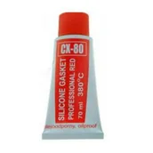 Silikony - CX-80 SILIKON CZERWONY PROFESIONAL DO WYSOKICH TEMPERATUR 70ml CZSCZERWONY70 [4872795] - miniaturka - grafika 1