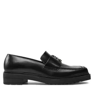 Półbuty damskie - Loafersy Patrizia Pepe 8Z0019/L052 Czarny - miniaturka - grafika 1