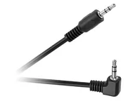 Kable - Lamex Kabel Jack Jack 3,5mm 0,5m kątowy LX8053K - miniaturka - grafika 1