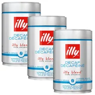 Kawa - Illy Decaffeinato - Włoska kawa bezkofeinowa ziarnista, 100% Arabica 250g 3 szt - miniaturka - grafika 1