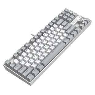3inuS 87-Key 5-in-1 Mechanical Keyboard Hub Dual USB-C Cable Hot-Swappable - Blue Switches - Klawiatury - miniaturka - grafika 7