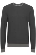 Swetry męskie - Blend sweter męski, 194007/Black, S - miniaturka - grafika 1