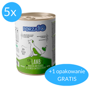 Mokra karma dla psów - Forza10 Maintenance mokra 5x400g + 400g GRATIS (2,4kg) dla psa : smak - z jagnięciną, groszkiem i ziemniakami DOSTAWA 24h GRATIS od 99zł - miniaturka - grafika 1