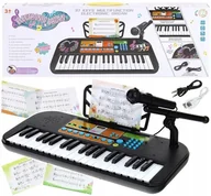 Instrumenty muzyczne dla dzieci - Organki Keyboard Pianinko  Z Mikrofonem Dla Dzieci - miniaturka - grafika 1