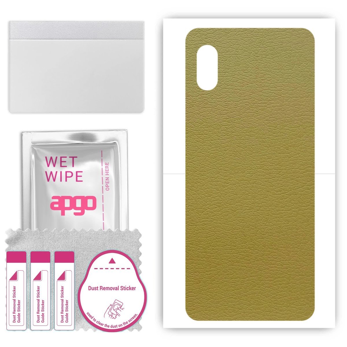 Folia naklejka skórka strukturalna na TYŁ do Samsung Galaxy A21 SC-42A - Skóra Oliwkowa - apgo SKINS