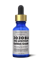 Olejki do ciała i włosów - BIO olej JOJOBA zimnotłoczony redukuje zmarszczki - do twarzy, włosów i ciała - 30 ml - miniaturka - grafika 1