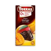 Zdrowa żywność - Torras Czekolada gorzka z mango 75g - miniaturka - grafika 1