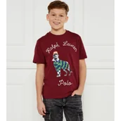 Koszulki dla chłopców - POLO RALPH LAUREN T-shirt | Regular Fit - miniaturka - grafika 1