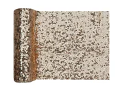 Obrusy i serwetki - Dekoracja bieżnik cekinowy na stół - złoty - 3 m - 1 szt. - miniaturka - grafika 1