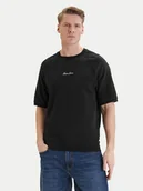 Bluzy męskie - Guess Jeans Bluza M6GQB2 KCPR1 Czarny Oversize - miniaturka - grafika 1