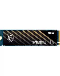 Dysk SSD MSI SPATIUM M450 1TB PCIe 4.0 NVMe M.2 2280 (3600/3000 MB/s) 3D NAND - Dyski SSD - miniaturka - grafika 1