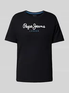 Koszulki męskie - T-shirt z nadrukiem z logo model ‘EGGO’ - miniaturka - grafika 1