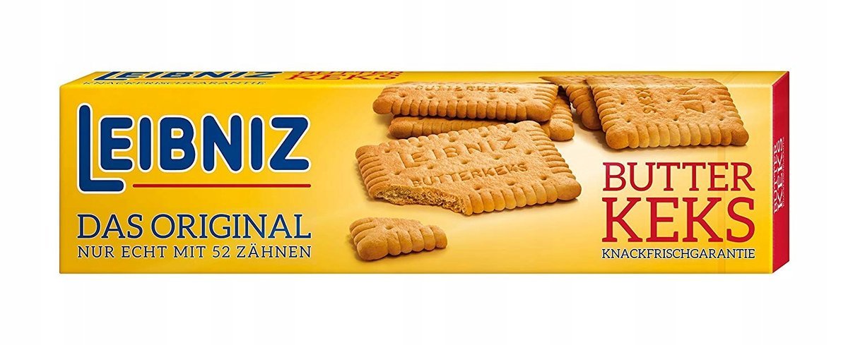 Ciasteczka Leibniz Maślane Klasyka z Niemiec