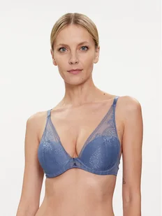 Passionata Biustonosz z fiszbiną Maddie P47H20 Niebieski - Biustonosze - miniaturka - grafika 1