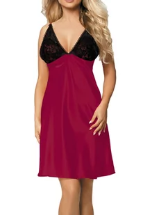 HALKA DEBBIE (kolor granat, rozmiar 2xl) - Piżamy damskie - miniaturka - grafika 17