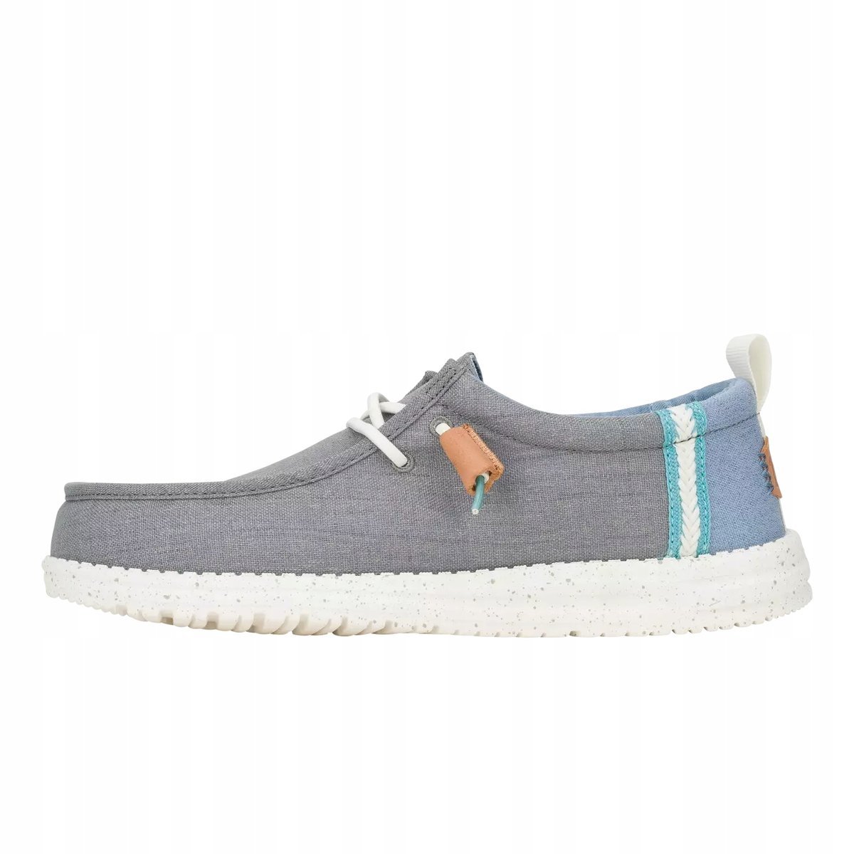 HeyDude Męskie Lekkie Mokasyny Buty Półbuty Wsuwane Wally Summer Linen 45
