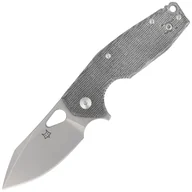 Noże - Nóż składany FOX Yaru Black Micarta, Acid Stonewashed M398 by Jesper Voxnæs (FX-527LI MB) - miniaturka - grafika 1