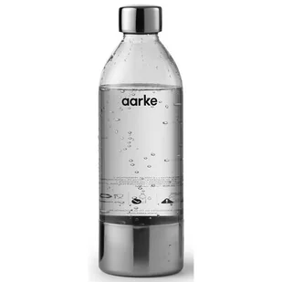 Aarke Butelka do saturatora Pet Srebrny - Akcesoria i części AGD - miniaturka - grafika 1