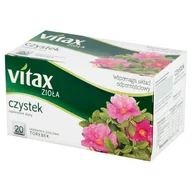 Herbata - Vitax ZIOŁA CZYSTEK 20 TOREBEK zakupy dla domu i biura! 21069098 - miniaturka - grafika 1